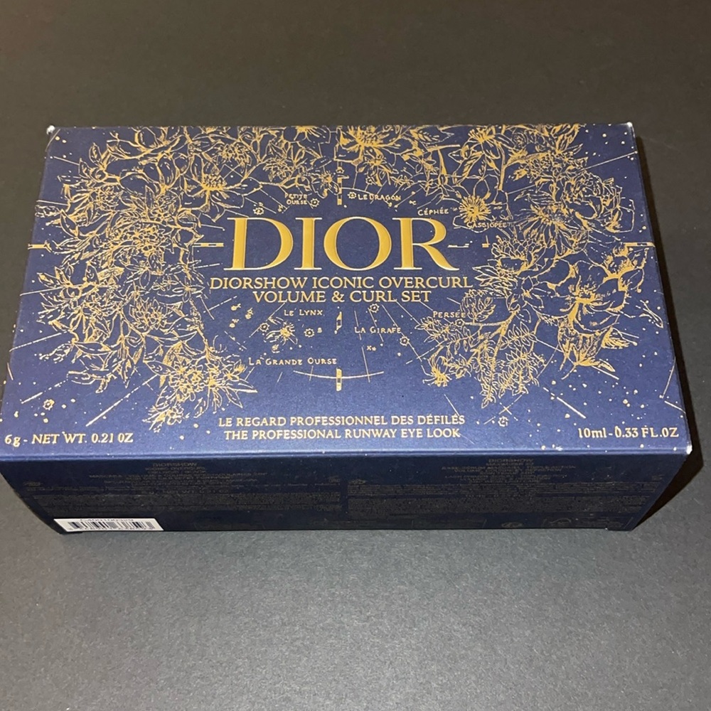 NWT DIORSHOW Iconic Overcurl Volume & Curl Set.